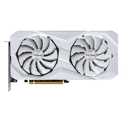 ASRock RX 6600 Challenger White 8GB GDDR6 Graphics Card